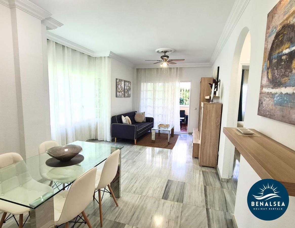 Premium Apartment 50 Mts From De The Beach In Pueblo Quinta 베날마데나코스타 외부 사진