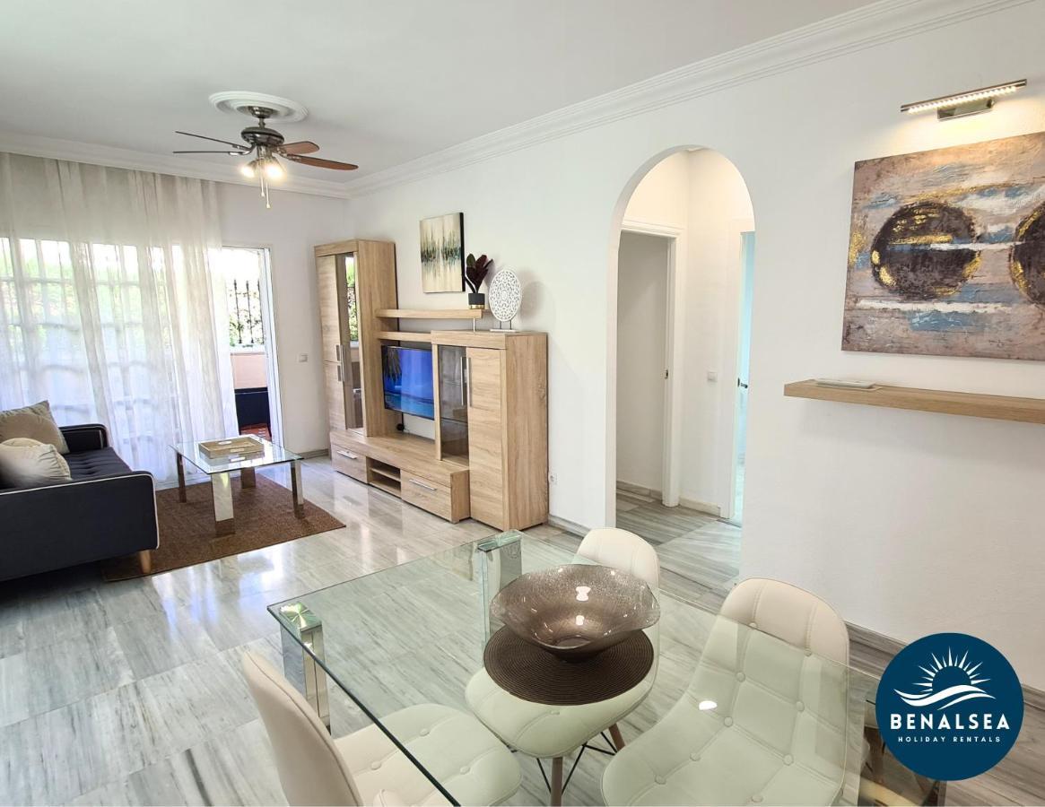 Premium Apartment 50 Mts From De The Beach In Pueblo Quinta 베날마데나코스타 외부 사진